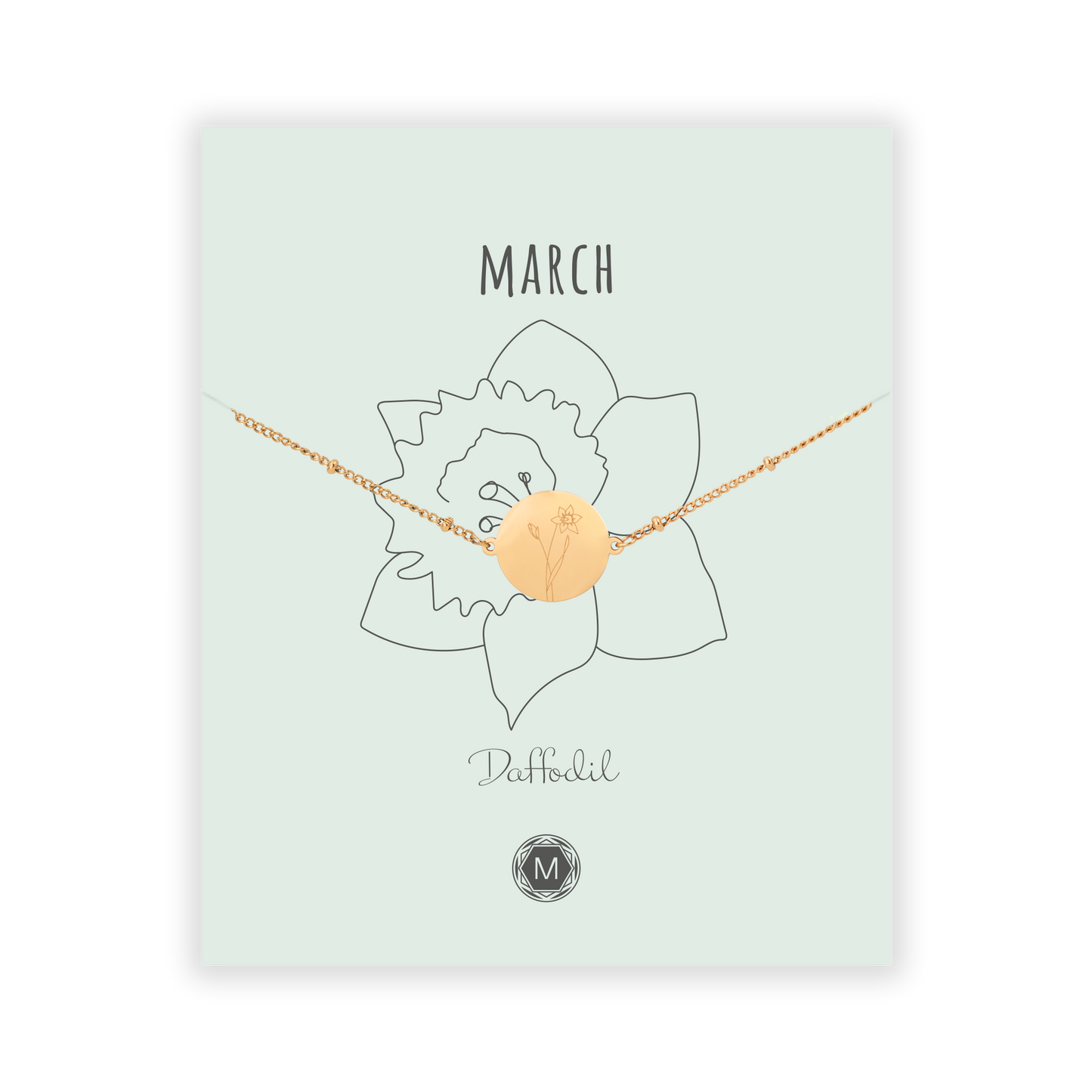 MARCH DAFFODIL Bracelet