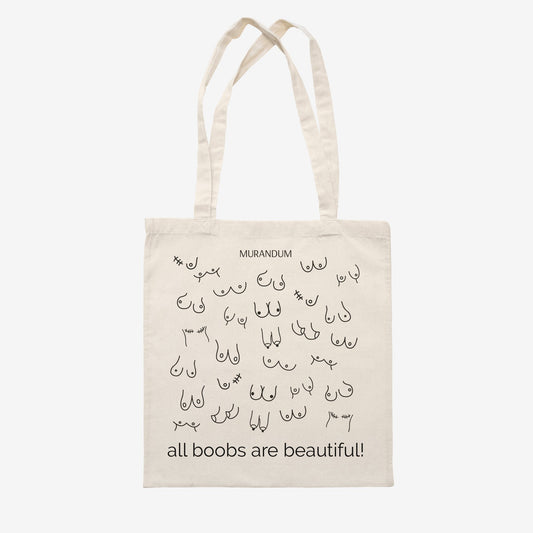 Tote bag - All boobs are beautiful