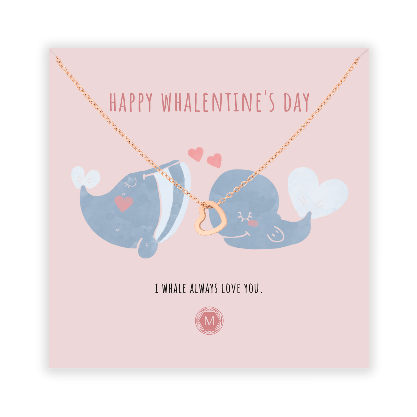 HAPPY WHALENTINE'S DAY Necklace