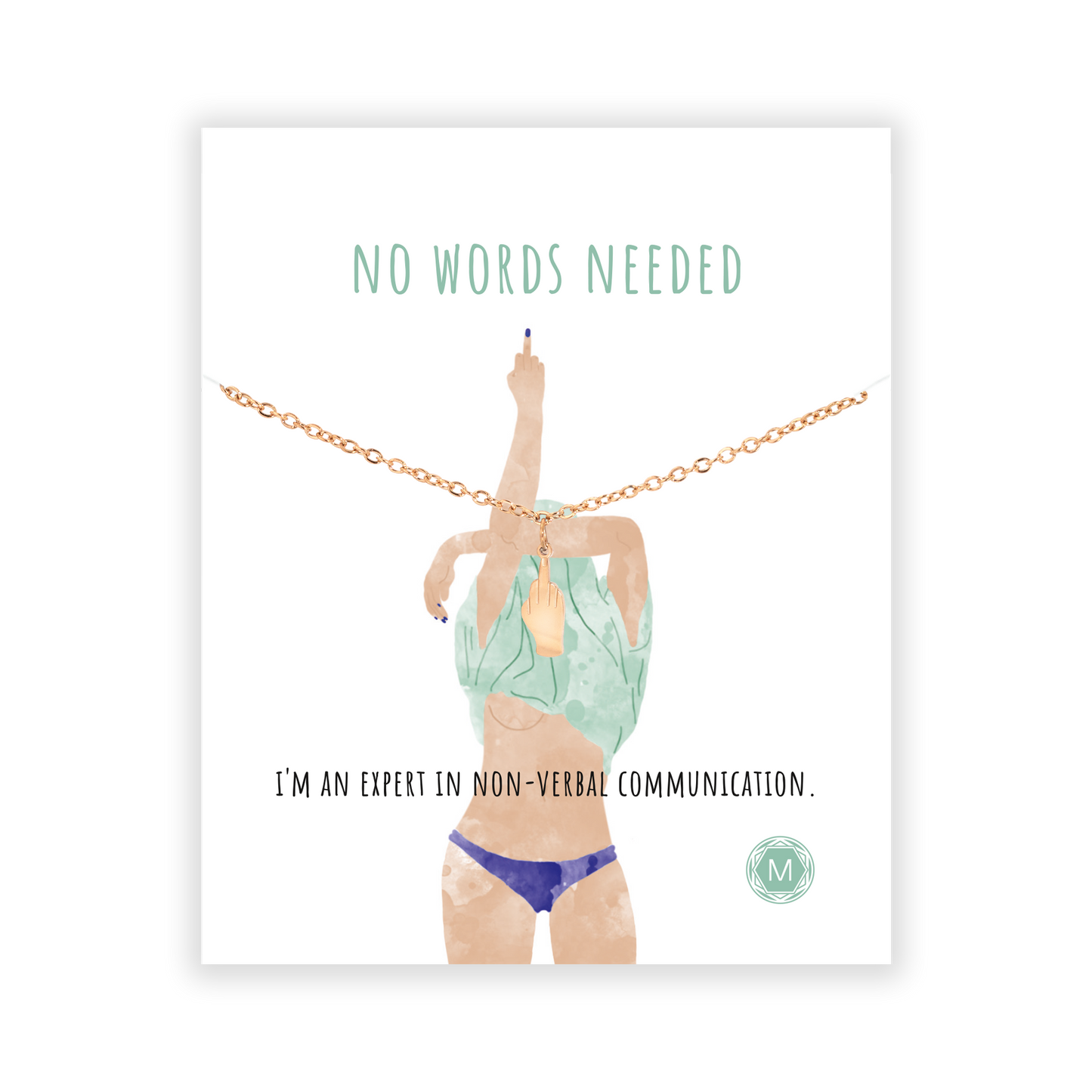 NO WORDS NEEDED Bracelet