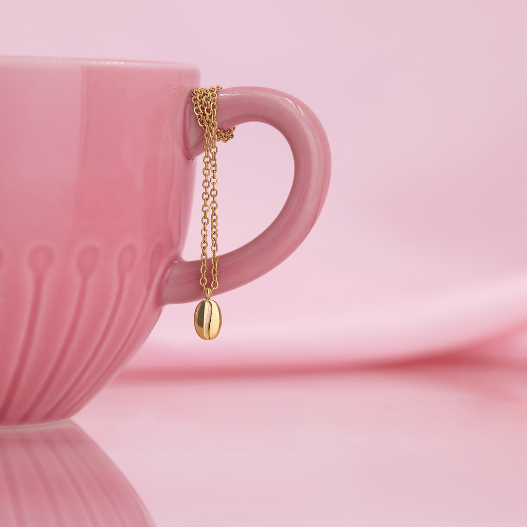 MORE ESPRESSO, LESS DEPRESSO Necklace