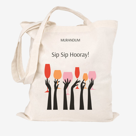 MUR Tote bag Sip Sip Hooray