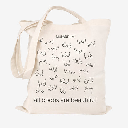 Tote bag - All boobs are beautiful