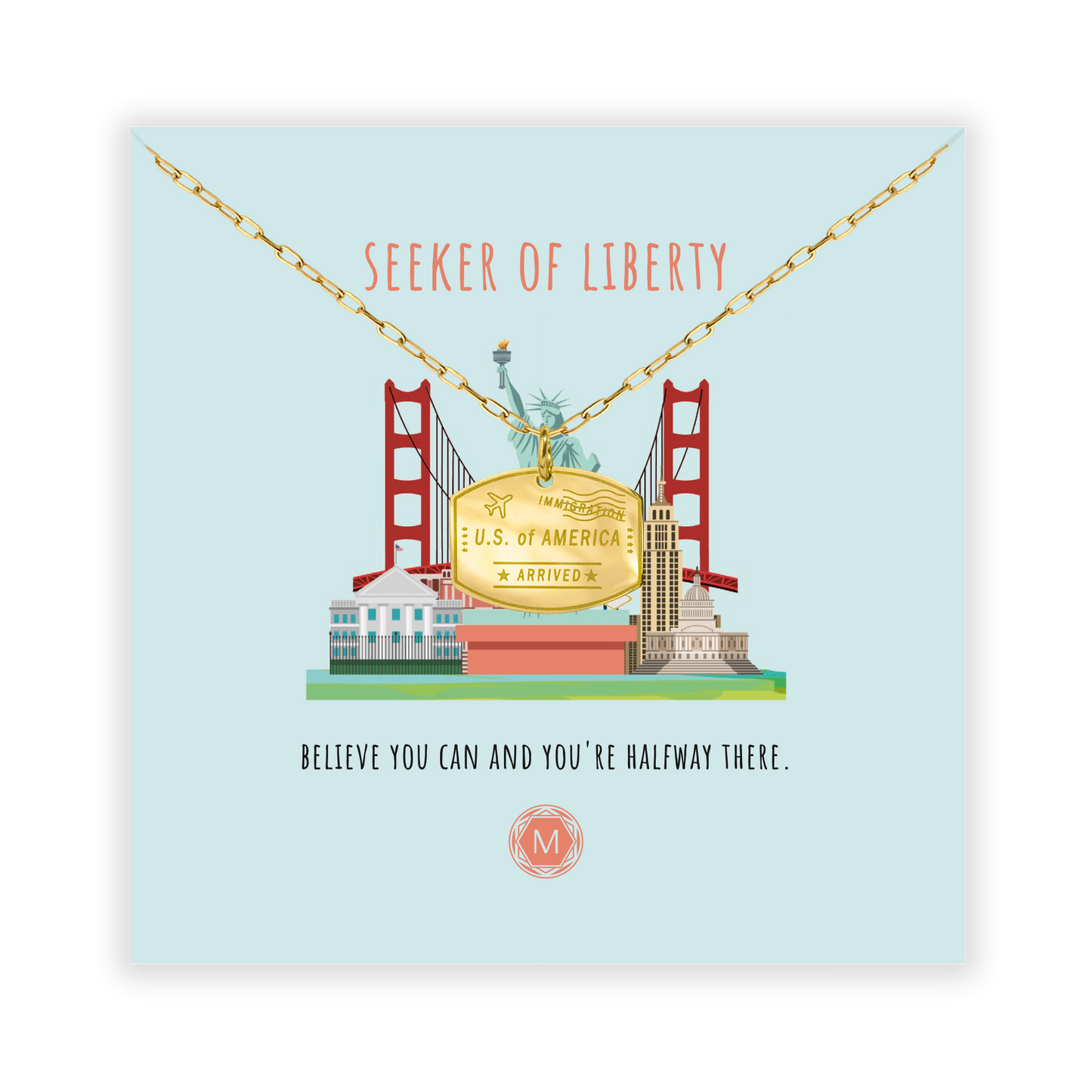 SEEKER OF LIBERTY Necklace