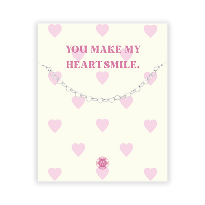 YOU MAKE MY HEART SMILE Bracelet