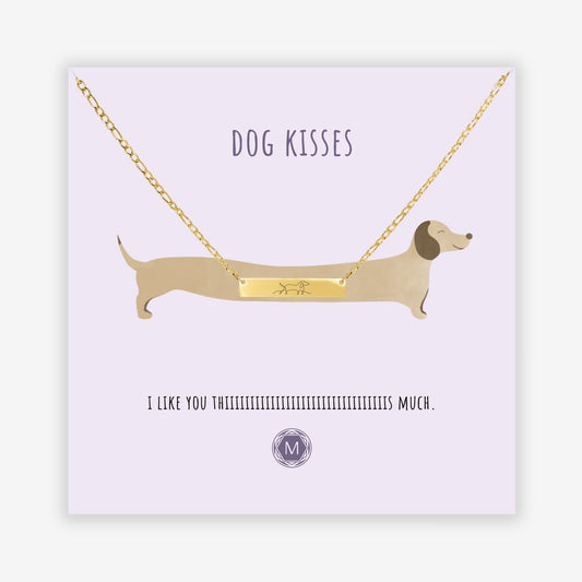 DOG KISSES Necklace
