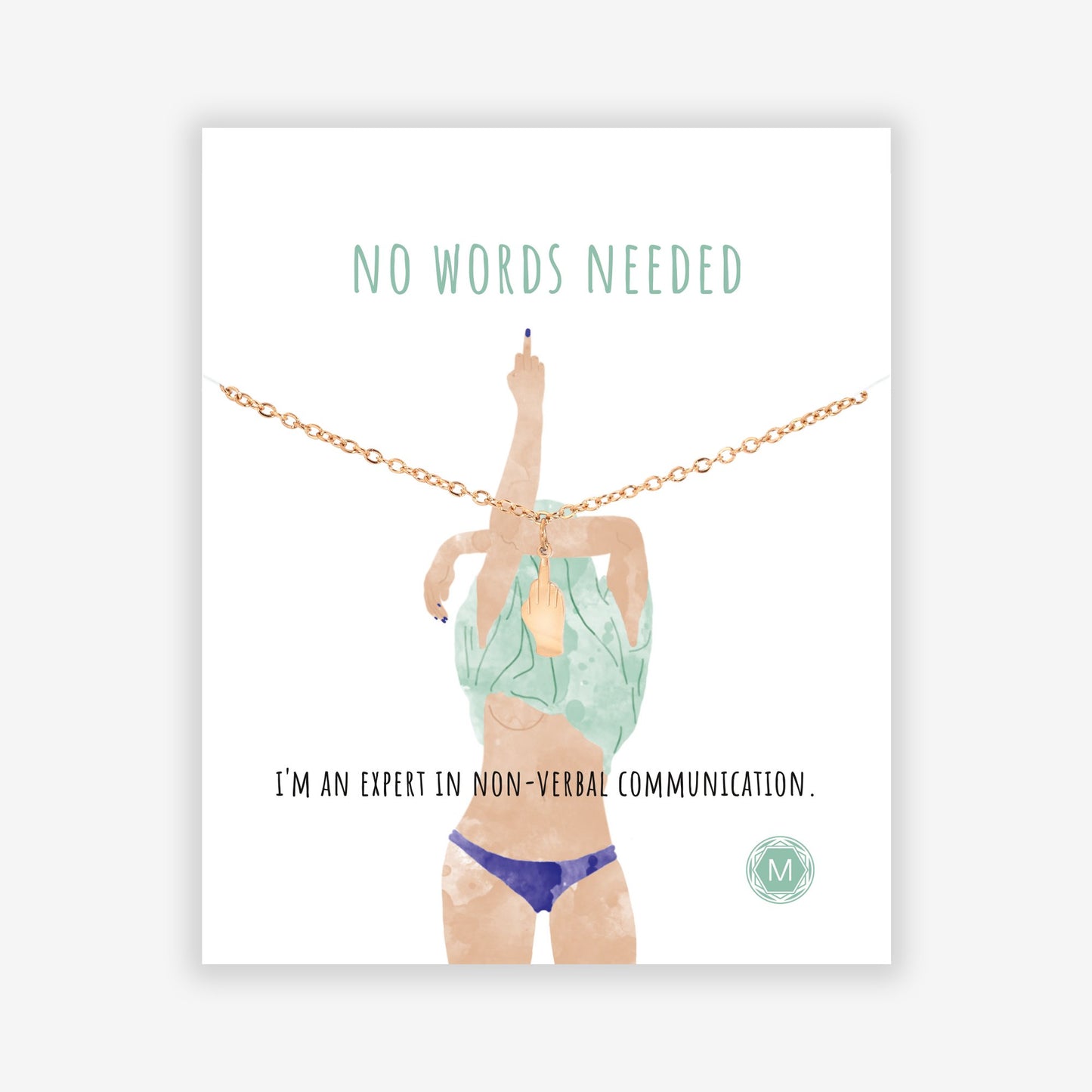 NO WORDS NEEDED Bracelet