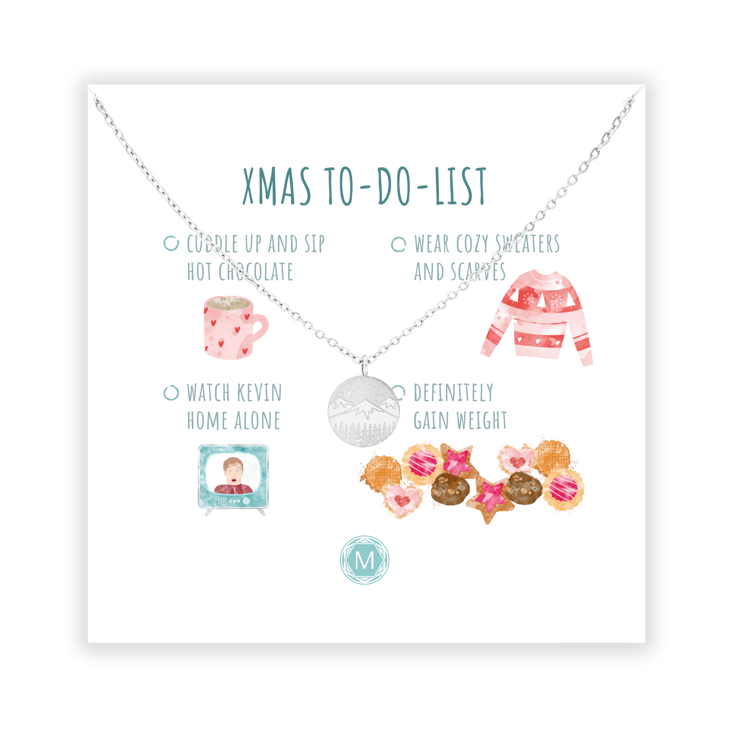 XMAS TO-DO-LIST Necklace