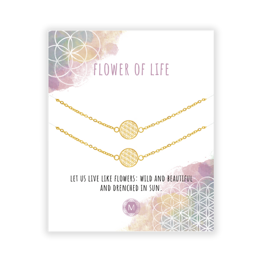 Flower of Life 2x Bracelet