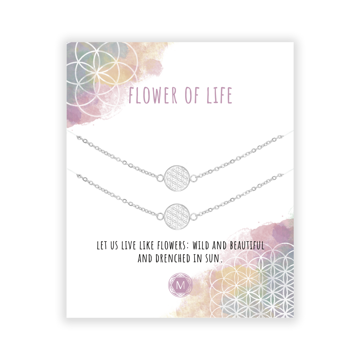 Flower of Life 2x Bracelet
