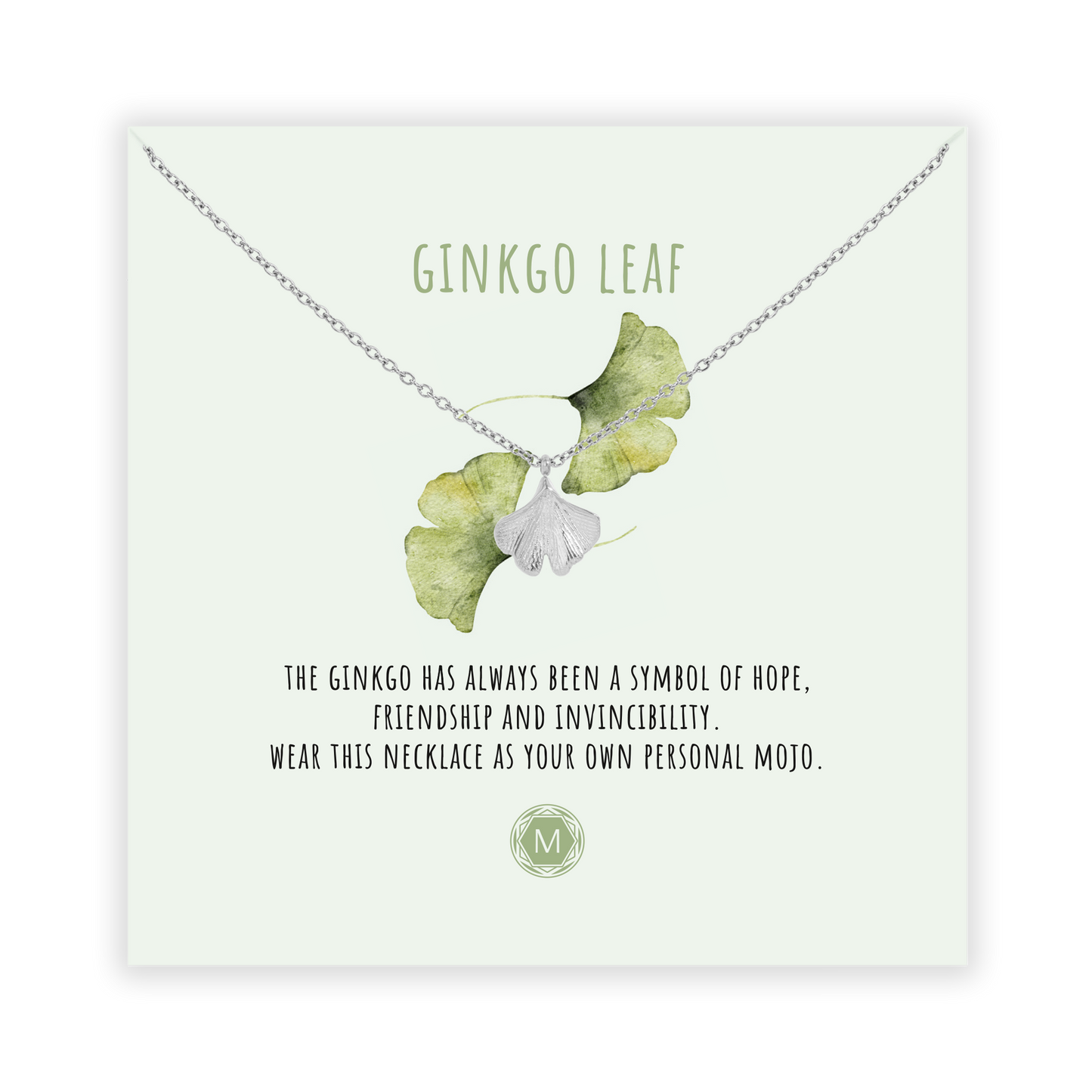 GINKGO LEAF Necklace