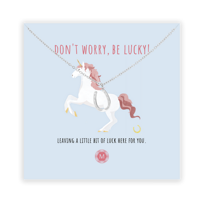 DON'T WORRY, BE LUCKY Necklace