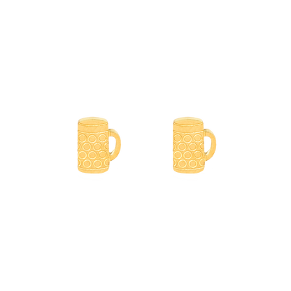 BEER MUG Stud Earrings