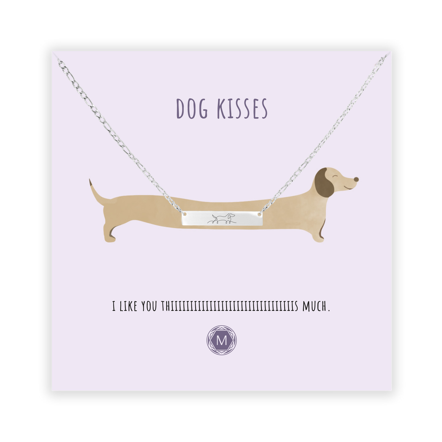 DOG KISSES Necklace