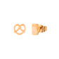BEER AND PRETZEL Stud Earrings